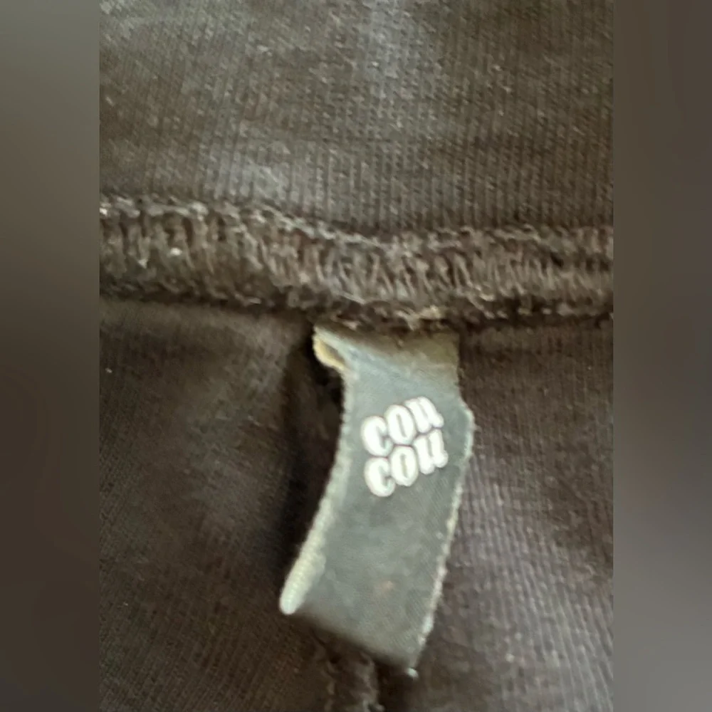 Cou Cou Intimates The Boyshort: 100% Organic Cotton Jersey Black - Picture 3 of 4